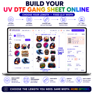 Create A UV DTF Gang Sheet