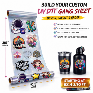 Create a UV DTF Gang Sheet